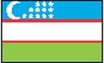Flag of Uzibekistan